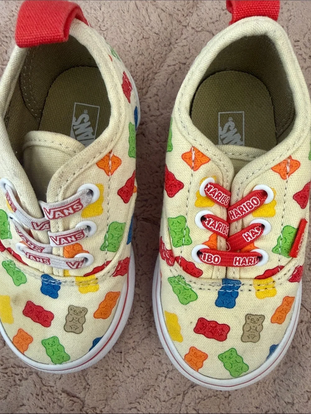 Vans x Haribo Toddler Gummy Bear Sneakers Size 6